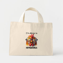 Bolsa Tote Mini Sou alérgico às manhãs!