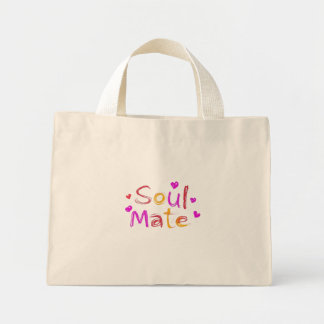 Bolsa Tote Mini Soul Mate Digital Art Design