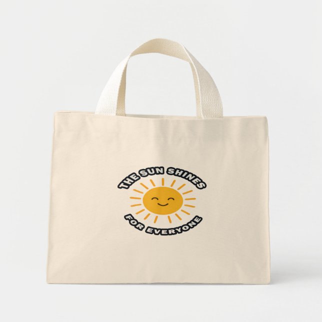 Bolsa Tote Mini Sunshine Tote Bag (Frente)