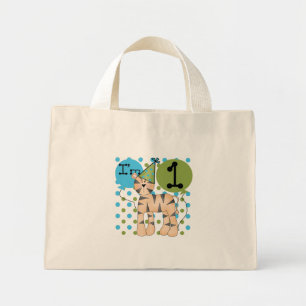 Bolsa Tote Mini T-shirts e presentes primeiros aniversarios de Tig