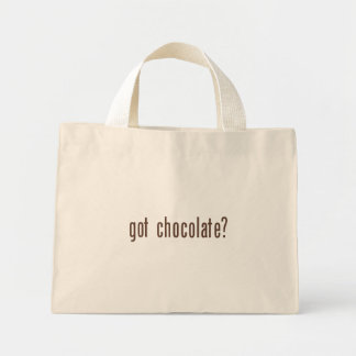 Bolsa Tote Mini tem chocolate? saco