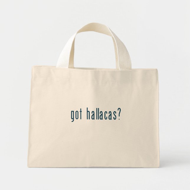 Bolsa Tote Mini tem hallacas (Frente)