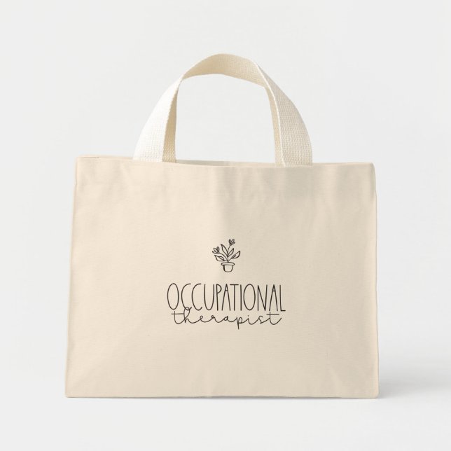 Bolsa Tote Mini Terapêutica Ocupacional (Frente)