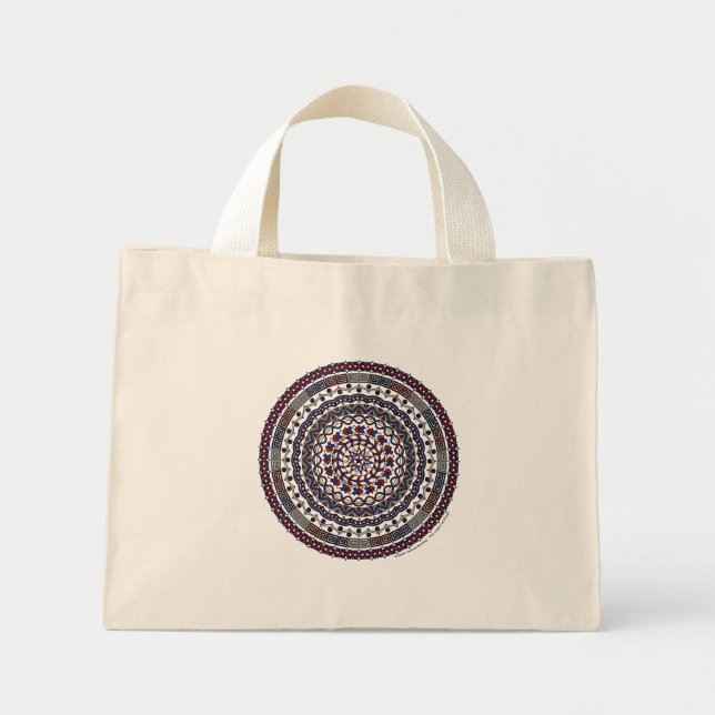 Bolsa Tote Mini Tote Bag do Dia de Independência Conectado (Frente)