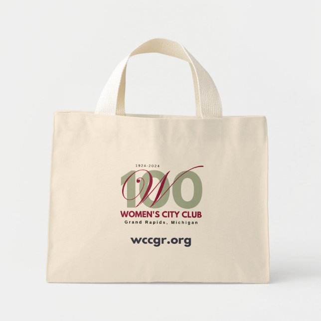 Bolsa Tote Mini Tote Bag Personalizada (Frente)