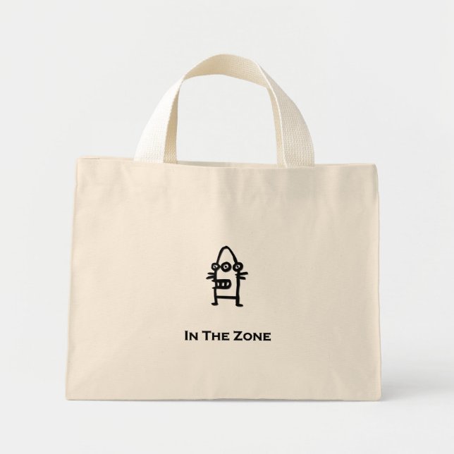 Bolsa Tote Mini Três Olhos Bot Na Zona (Frente)