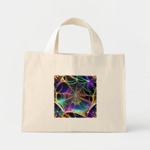 Bolsa Tote Mini Truque Personalizado ou Tratar o Halloween Spooky