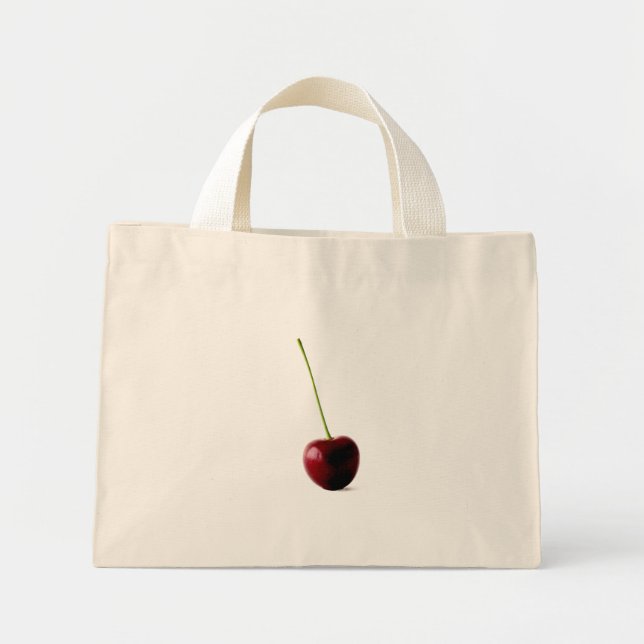 Bolsa Tote Mini Um doce tcna Cherry (Frente)