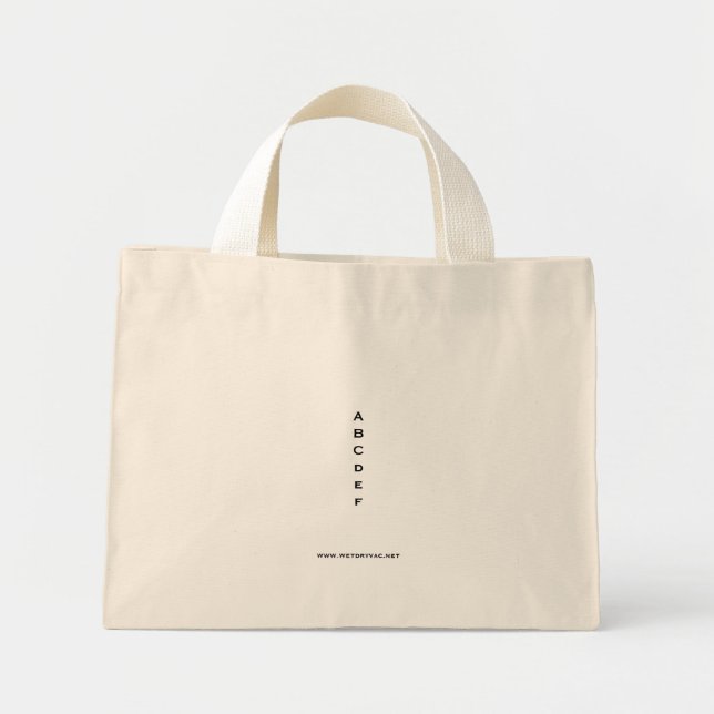 Bolsa Tote Mini Um Saco Leve Adorável (Frente)