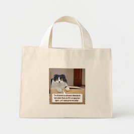 Bolsa Tote Mini Uma dimensão alternativa
