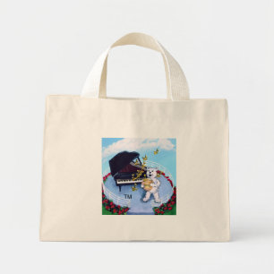 Bolsa Tote Mini Ursinha de Piano