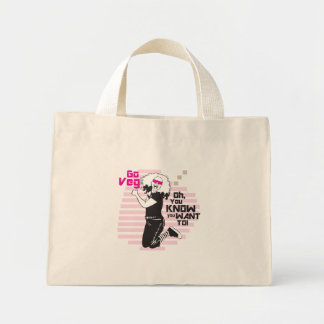 Bolsa Tote Mini Vai, Veg!
