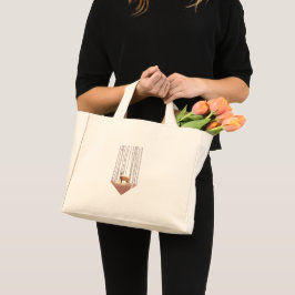 Bolsa Tote Mini Veado na floresta de Birch