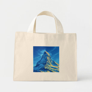 Bolsa Tote Mini Viagens vintage Zermatt