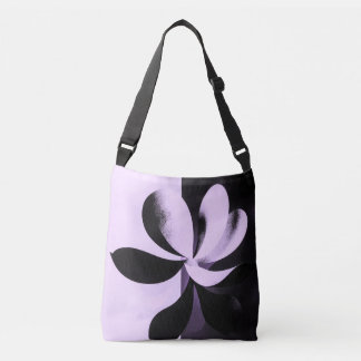 Bolsa Tote Minimalista Floral Abstrata