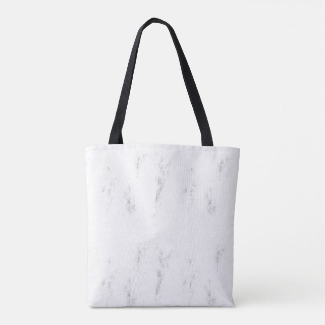 Bolsa Tote Minimalista Neutra de Luxo Presente (Verso)