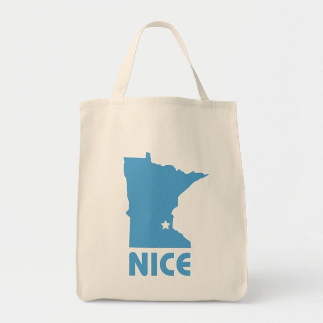 Bolsa Tote Minnesota agradável (Frente)