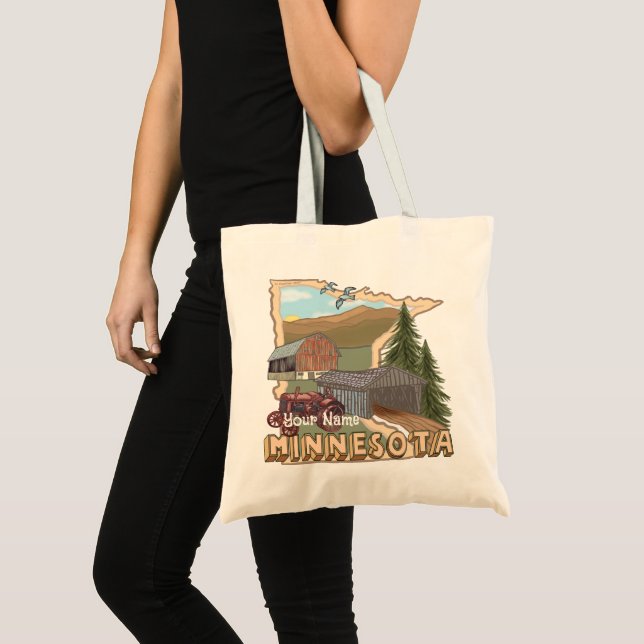 Bolsa Tote Minnesota Tote Bag (Frente (produto))