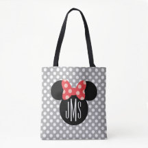 Minnie Bolinhas Head Silhouette | Monograma