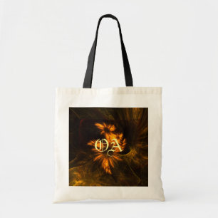 Bolsa Tote Místique Garden Abstrato Art Monograma Bag