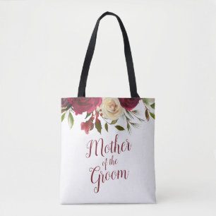 Bolsa Tote Mistletoe Manor Watercolor Mãe do Salão