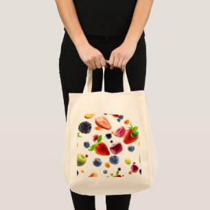 Bolsa Tote Mistura de Frutas