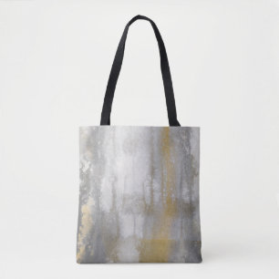 Bolsa Tote Misty Wilds Abstrato Watercolor Impressão