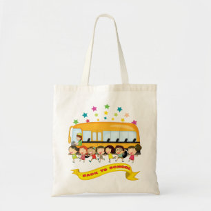 Bolsa Tote Miúdos de volta à sacola da escola