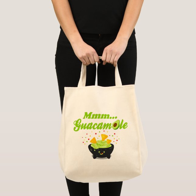 Bolsa Tote Mmm Guacamole (Frente (produto))
