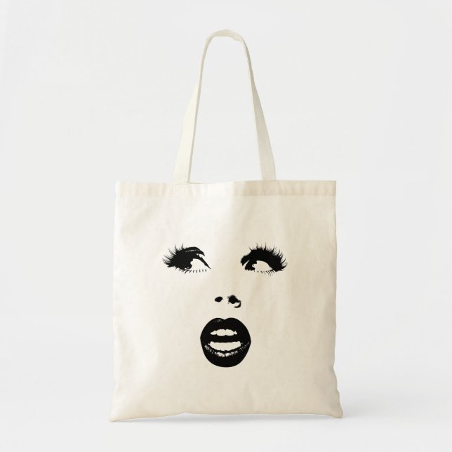 Bolsa Tote Moça da moda (Frente)
