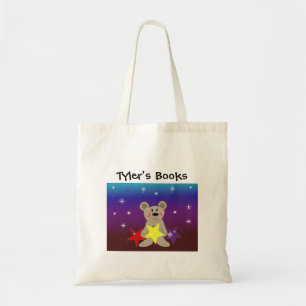 Bolsa Tote Mochila do Ursinho com Estrelas