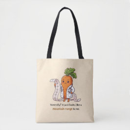 Bolsa Tote Mochila Médica Divertida Dr. Cenoura Cordilheira E