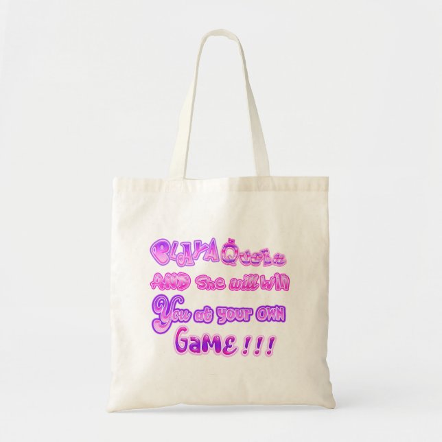 Bolsa Tote mochila para rainha (Frente)