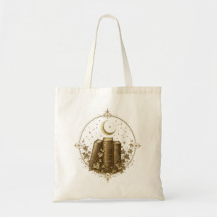 Bolsa Tote Mochilas de livros Vintage Dark Academia