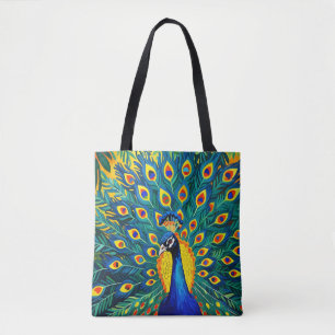 Bolsa Tote Mod Pavão