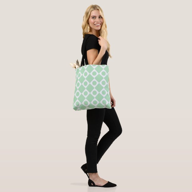 Bolsa Tote Mod Retro 60's Mint (No(a) Modelo)