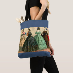 Bolsa Tote Moda alemã de 1861