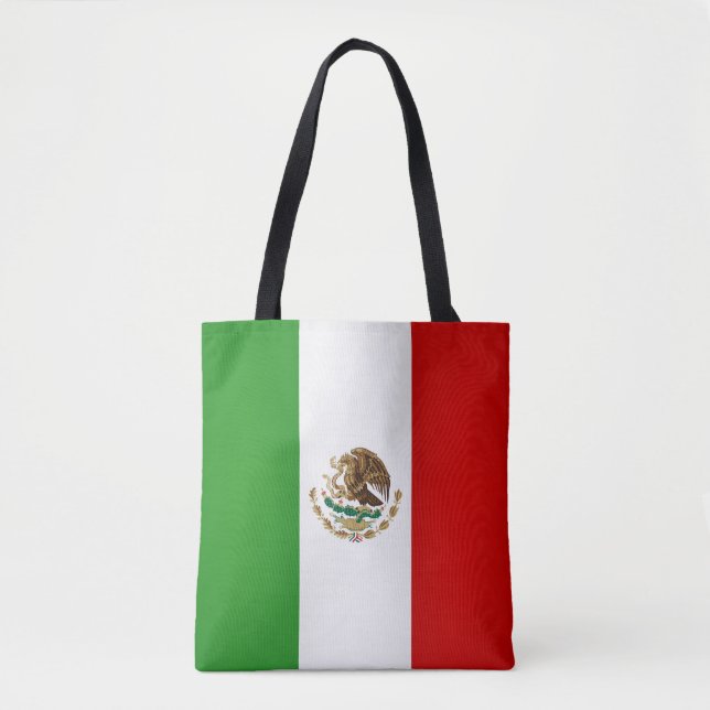 Bolsa Tote Moda da Bandeira do legal México (Frente)