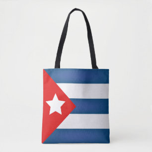 Bolsa Tote Moda da Bandeira legal Cuba