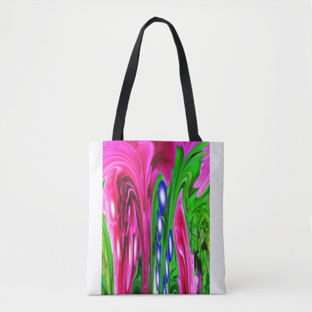Bolsa Tote Moda de arte do final do verão (Frente)