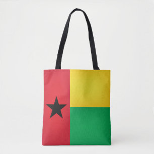 Bolsa Tote Moda de Bandeira da Guiné-Bissau Legal