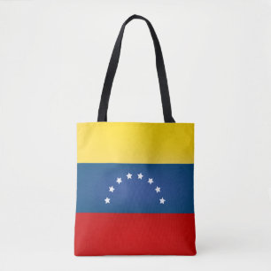 Bolsa Tote Moda de Bandeira da Venezuela legal