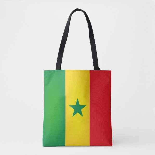 Bolsa Tote Moda de Bandeira legal Senegal (Frente)