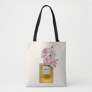 Bolsa Tote Moda de Perfume Flor