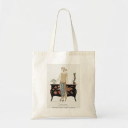Bolsa Tote Moda George Barbier Art Deco