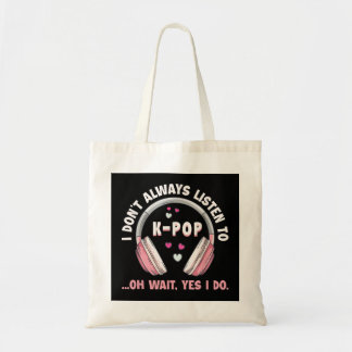 Bolsa Tote Moda K-Pop para os fãs do coreano K-Drama e Mercha
