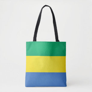 Bolsa Tote Moda Legal da Bandeira do Gabão