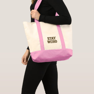 Bolsa Tote Moda Retrô Excêntrica de Rua