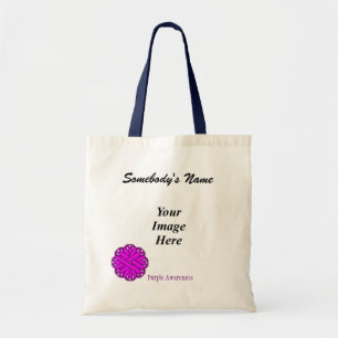 Bolsa Tote Modelo da Frota Roxa por Kenneth Yoncich
