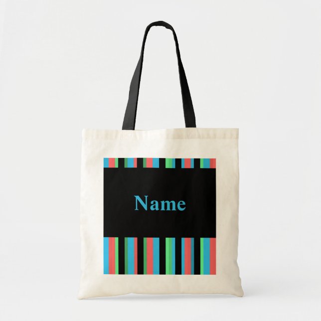 Bolsa Tote Modelo de barra de ferramentas de orçamento distri (Frente)